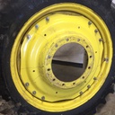 10"W x 38"D Waffle Wheel (Groups of 3 bolts) Rim with 12-Hole Center, John Deere Yellow