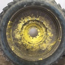 12"W x 54"D Stub Disc Rim with 10-Hole Center, John Deere Yellow