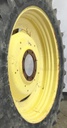 10"W x 42"D Stub Disc (groups of 2 bolts) Rim with 8-Hole Center, John Deere Yellow