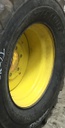 10.5"W x 17.5"D, John Deere Yellow 6-Hole Skid Steer
