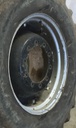 15"W x 28"D Rim with Clamp/Loop Style Rim with 10-Hole Center, Case IH Silver Mist/Black