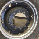 10-Hole Rim with Clamp/Loop Style Center for 28" Rim, Black