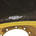 480/70R34 Goodyear Farm DT810 Super Traction R-1W on John Deere Yellow 12-Hole Waffle Wheel (Groups of 3 bolts) 20%