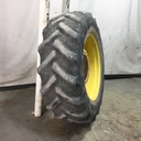 480/70R34 Goodyear Farm DT810 Super Traction R-1W on John Deere Yellow 12-Hole Waffle Wheel (Groups of 3 bolts) 20%