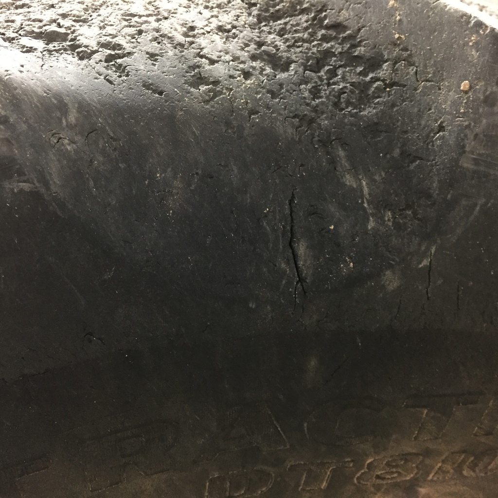 480/70R34 Goodyear Farm DT810 Super Traction R-1W on John Deere Yellow 12-Hole Waffle Wheel (Groups of 3 bolts) 20%