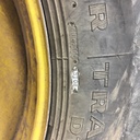 480/80R50 Goodyear Farm DT800 Super Traction R-1W on John Deere Yellow 12-Hole Stub Disc 40%