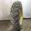 480/80R50 Goodyear Farm DT800 Super Traction R-1W on John Deere Yellow 12-Hole Stub Disc 40%