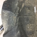 480/80R50 Goodyear Farm DT800 Super Traction R-1W on John Deere Yellow 12-Hole Stub Disc 40%