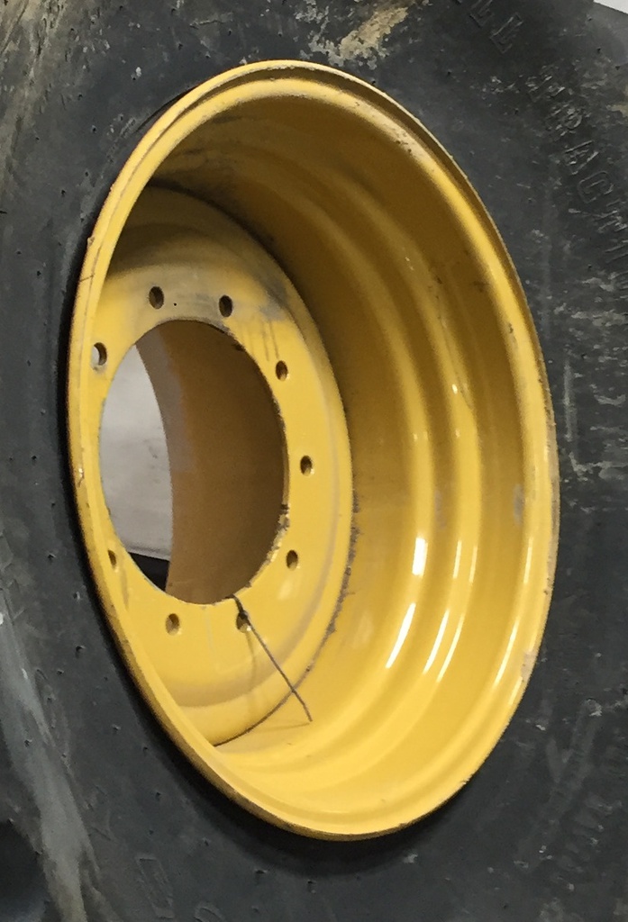 20"W x 26"D, Cat Yellow 10-Hole Formed Plate