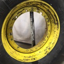 650/65R42 Michelin Multibib R-1W on John Deere Yellow 12-Hole Stub Disc 60%