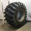 73/44.00-32 Firestone Flotation 23 DT HF-3 on Case IH Silver Mist 10-Hole Formed Plate 90%