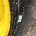 480/80R50 Goodyear Farm DT800 Super Traction R-1W on John Deere Yellow 12-Hole Stub Disc 80%