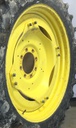 10"W x 42"D Stub Disc (groups of 2 bolts) Rim with 8-Hole Center, John Deere Yellow