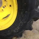 7/-14 Galaxy AGRI Trac II R-1 on John Deere Yellow 6-Hole Implement 75%