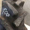 7/-14 Galaxy AGRI Trac II R-1 on John Deere Yellow 6-Hole Implement 75%