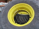 25"W x 38"D, John Deere Yellow 12-Hole Stub Disc