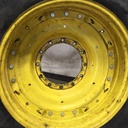 12"W x 38"D Waffle Wheel (Groups of 3 bolts) Rim with 12-Hole Center, John Deere Yellow