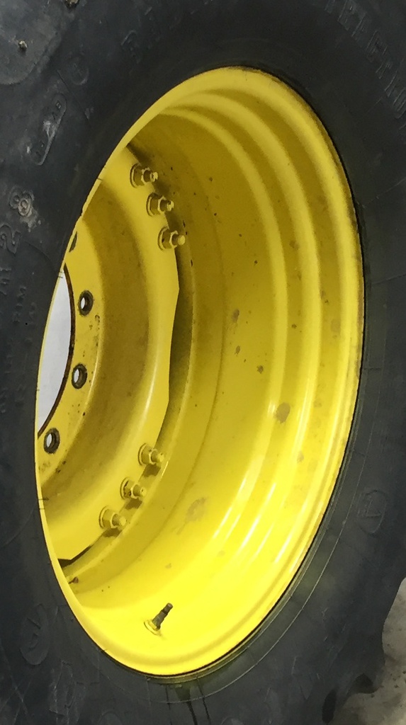 12-Hole Waffle Wheel (Groups of 3 bolts) Center for 28"-30" Rim, John Deere Yellow