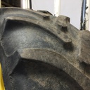 710/70R38 Firestone Radial All Traction DT R-1W on John Deere Yellow 10-Hole Formed Plate W/Weight Holes 45%