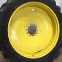 12"W x 54"D, John Deere Yellow 10-Hole Formed Plate