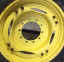 10"W x 34"D Stub Disc (groups of 2 bolts) Rim with 10-Hole Center, John Deere Yellow