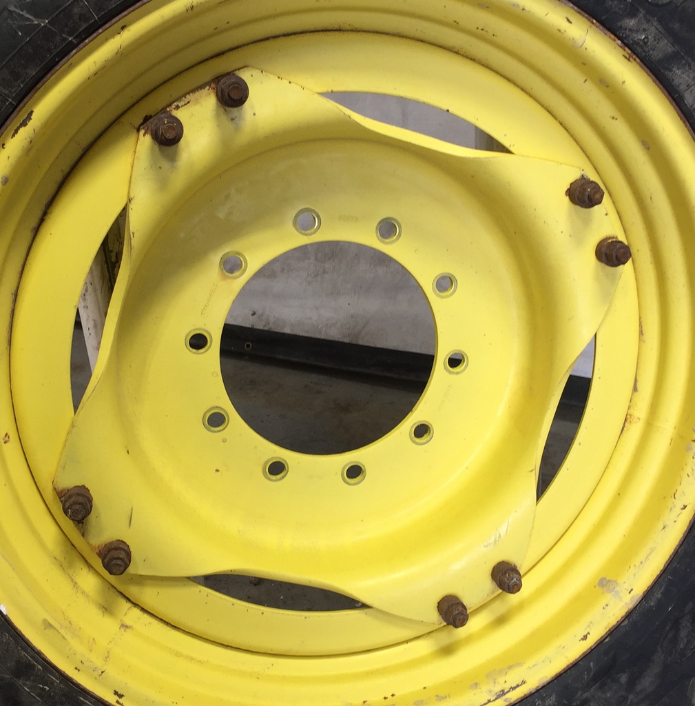 10-Hole Stub Disc (groups of 2 bolts) Center for 34" Rim, John Deere Yellow