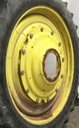 10"W x 50"D Stub Disc Rim with 10-Hole Center, John Deere Yellow