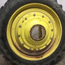 10"W x 50"D Stub Disc Rim with 10-Hole Center, John Deere Yellow