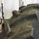 480/80R50 Goodyear Farm DT800 Super Traction R-1W on John Deere Yellow 10-Hole Formed Plate W/Weight Holes 80%