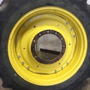 12"W x 38"D Waffle Wheel (Groups of 3 bolts) Rim with 12-Hole Center, John Deere Yellow