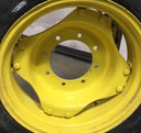 8-Hole Rim with Clamp/Loop Style (groups of 2 bolts) Center for 24" Rim, John Deere Yellow