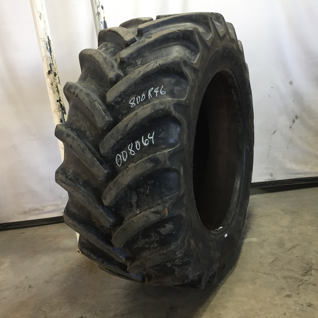 LSW IF 800/55R46 Goodyear Farm DT830 Optitrac R-1W 182 D 65%