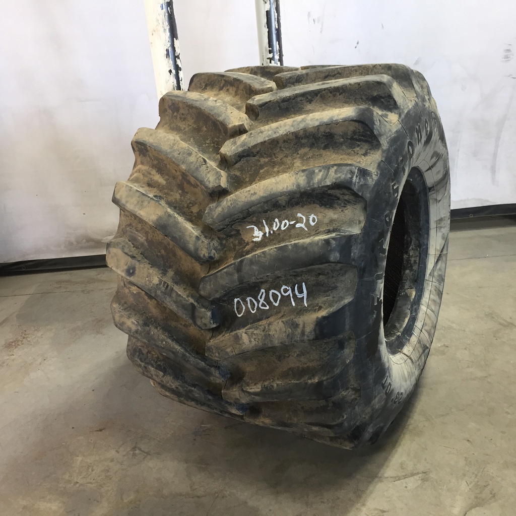 48/31.00-20 Firestone Flotation 23 DT HF-3, G (14 Ply) 90%