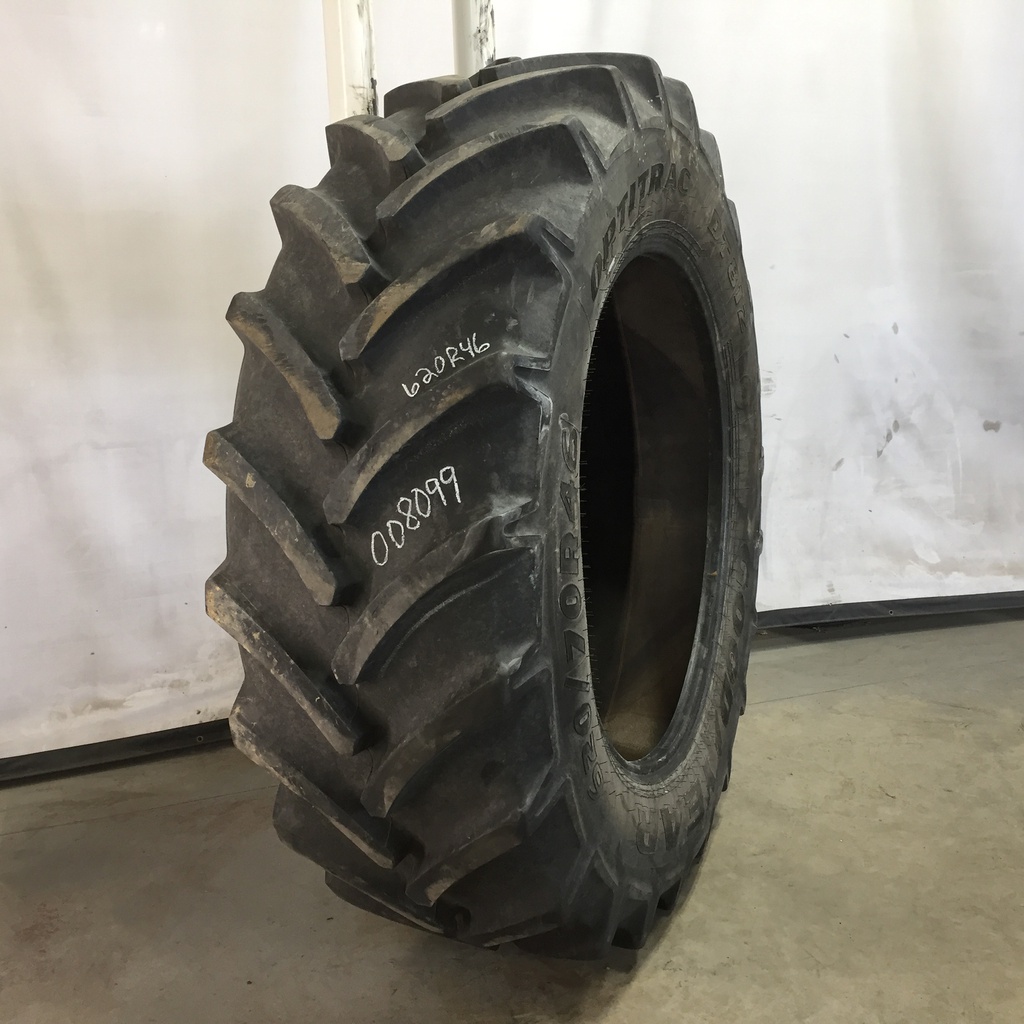 620/70R46 Goodyear Farm DT812 Optitrac R-1W 167 B 70%