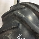 16.9/-28 BF Goodrich Power Grip  R-1 on Case IH Silver Mist 6-Hole Rim with Clamp/Loop Style 60%