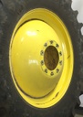 18"W x 42"D, John Deere Yellow 10-Hole Dolly Dual