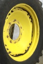 10-Hole Waffle Wheel (Groups of 3 bolts) Center for 34" Rim, John Deere Yellow