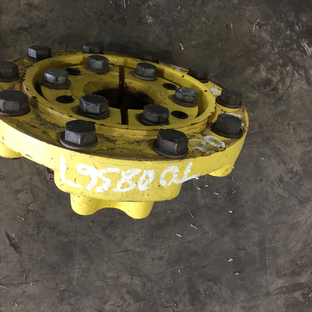 10-Hole Wedg-Lok OE Style, 3.937" (100mm) axle, John Deere Yellow