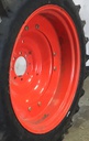 7"W x 32"D Stub Disc/Stub Disc (groups of 2 bolts) Rim with 8-Hole Center, Orange