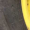 480/80R46 Goodyear Farm UltraTorque Plus Radial R-1 on John Deere Yellow 12-Hole Stub Disc 80%