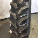 420/90R30 Goodyear Farm UltraTorque Radial R-1 on John Deere Yellow 10-Hole Waffle Wheel (Groups of 3 bolts) 75%