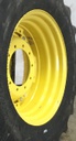 15"W x 30"D Waffle Wheel (Groups of 3 bolts) Rim with 10-Hole Center, John Deere Yellow