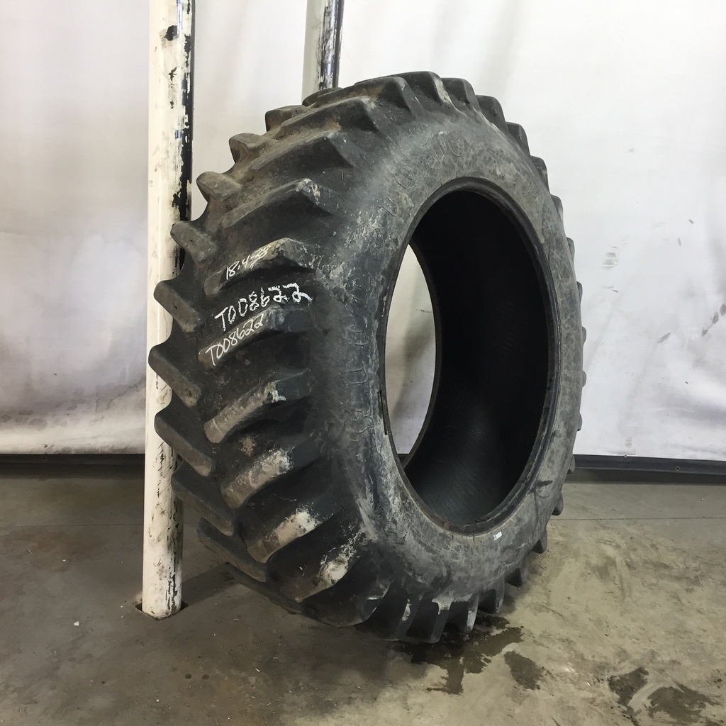 18.4/-38 Firestone Super All Traction 23 R-1, D (8 Ply) 60%