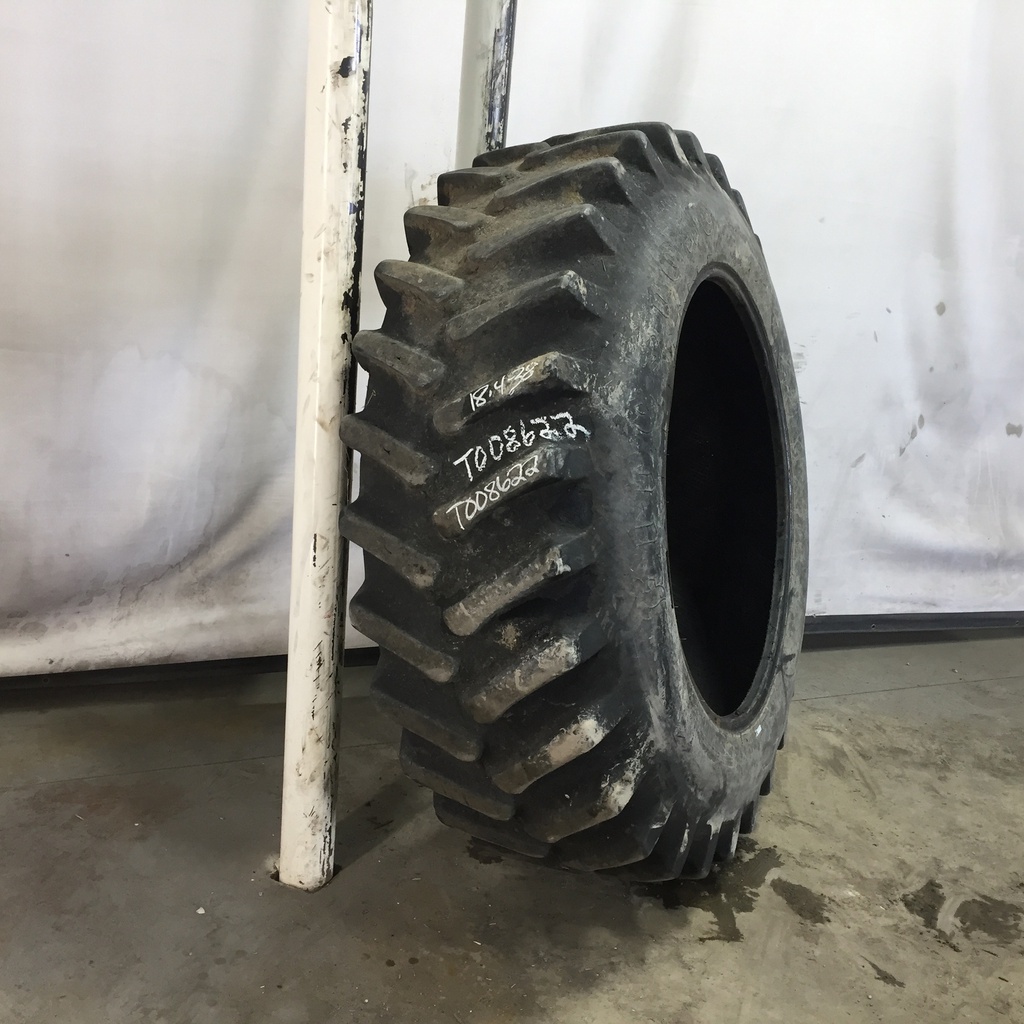 18.4/-38 Firestone Super All Traction 23 R-1, D (8 Ply) 60%
