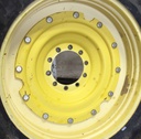 10"W x 42"D Stub Disc Rim with 10-Hole Center, John Deere Yellow
