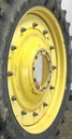 10"W x 42"D Stub Disc Rim with 10-Hole Center, John Deere Yellow