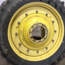 10"W x 42"D Stub Disc Rim with 10-Hole Center, John Deere Yellow