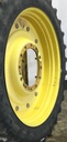 10"W x 42"D Stub Disc Rim with 12-Hole Center, John Deere Yellow