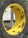 15"W x 28"D, John Deere Yellow 8-Hole Rim with Clamp/Loop Style