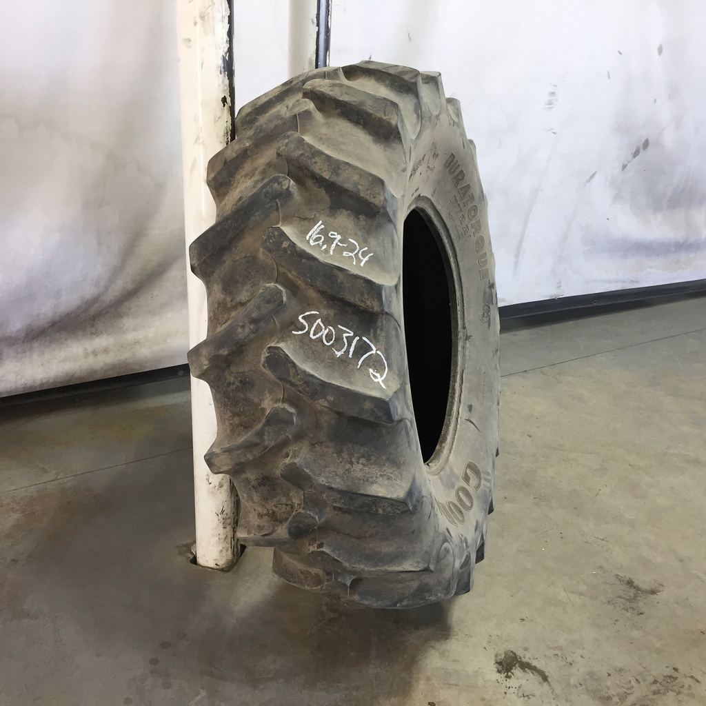 16.9/-24 Goodyear Farm Dura Torque R-1, C (6 Ply) 65%